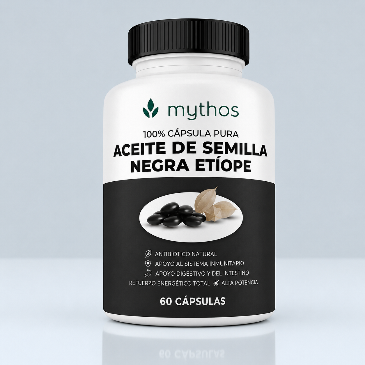 Aceite de Semilla Negra | Menos Hinchazón, Más Energía