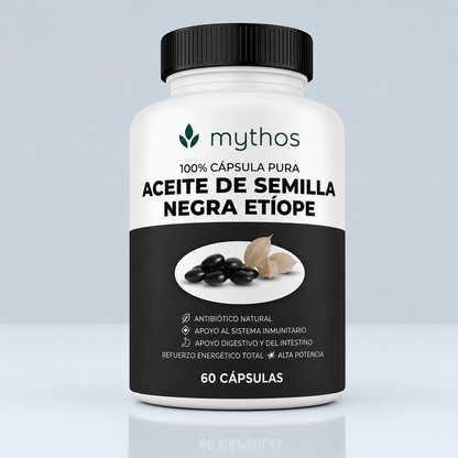 Aceite de Semilla Negra | Menos Hinchazón, Más Energía