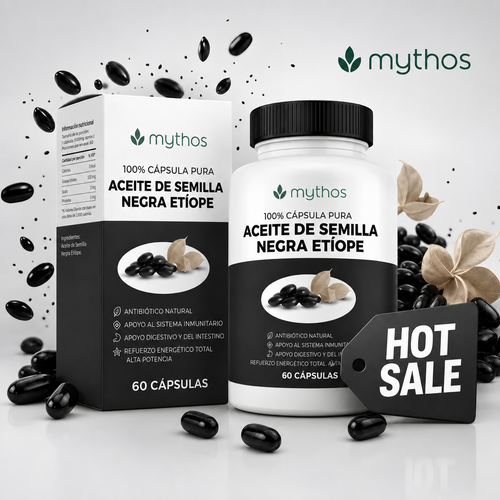Aceite de Semilla Negra | Menos Hinchazón, Más Energía